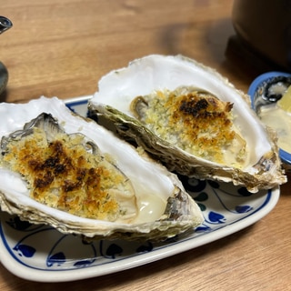 【オイスターバー気分♪】牡蠣の香草パン粉焼き